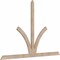 Ekena Millwork Richland Smooth Timber Gable Bracket, Douglas Fir, 84"W x 56"H x 1 1/2"D x 3 1/2"F, 16/12 Pitch GBW084X56X0204RIC00SDF - alternate 5